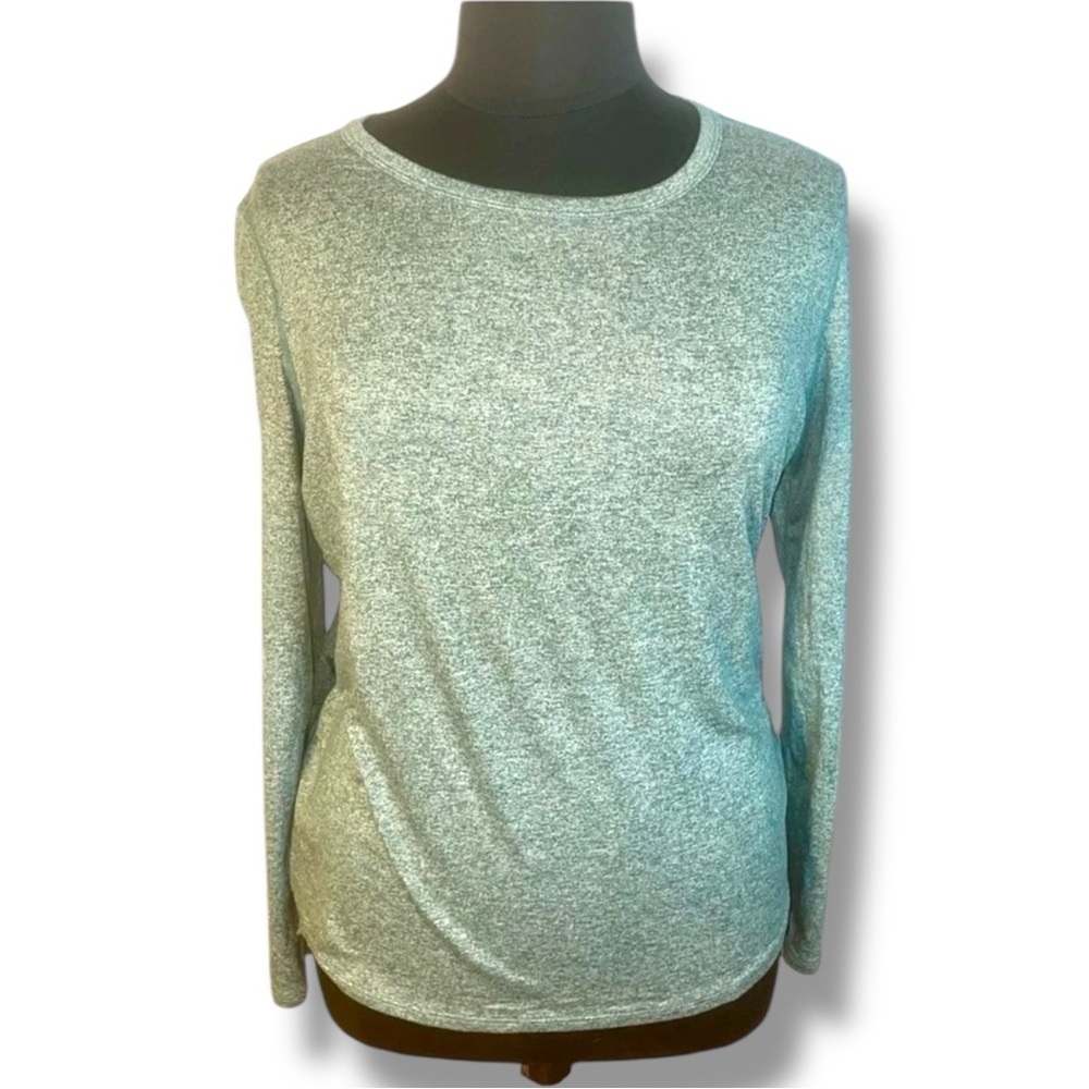 ZELLA LIANA LONG SLEEVE RECYCLED BLEND PERFORMANCE T-SHIRT - XXL Teal Titanic - Picture 7 of 9